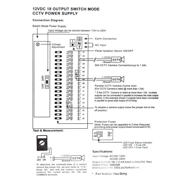 Centralized power supply