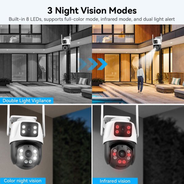 iCSee P6 Dual lens Camera