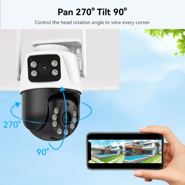 iCSee P6 Dual lens Camera