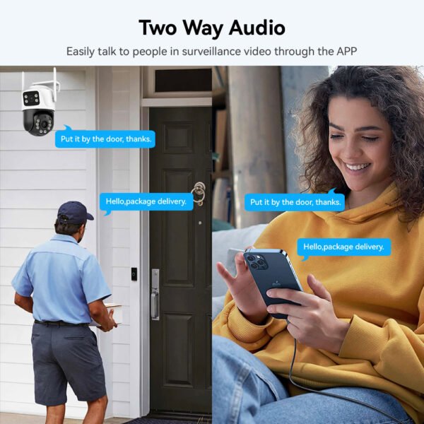 iCSee P6 Dual lens Camera