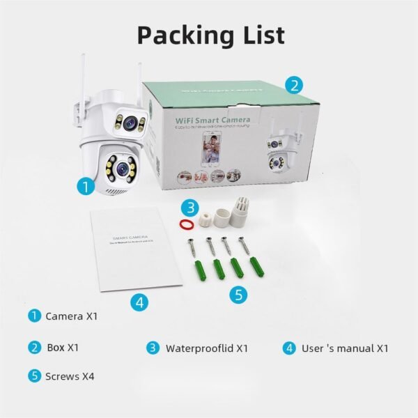 iCSee P8 Dual lens Camera