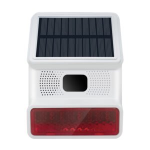 WiFi Outdoor Solar Sound and Light Alarm