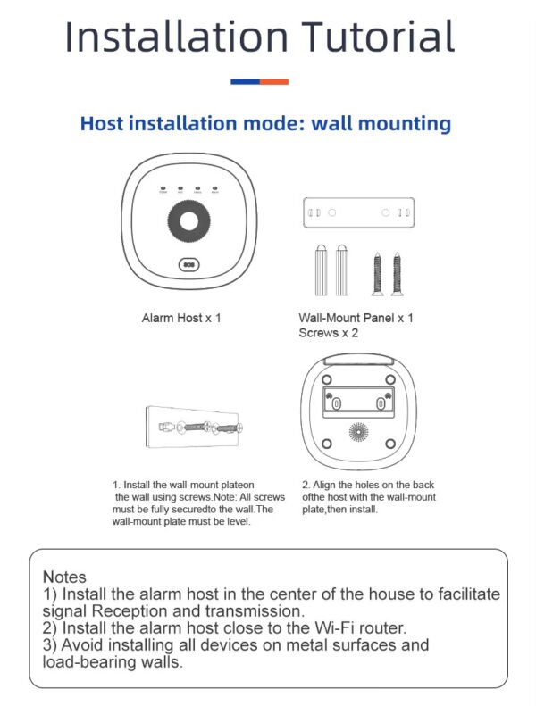 Tuya A04 Smart Alarm Kit