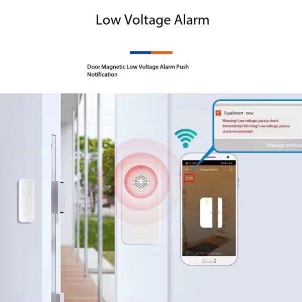 Wireless Door Alarm Sensor