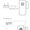 Wireless Door Alarm Sensor