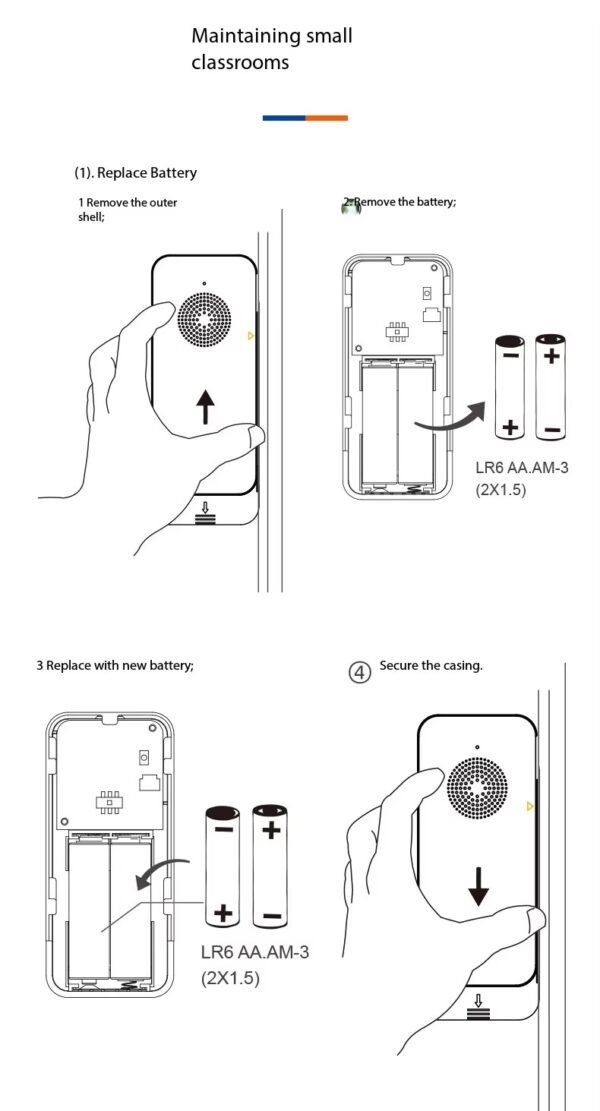 Wireless Door Alarm Sensor
