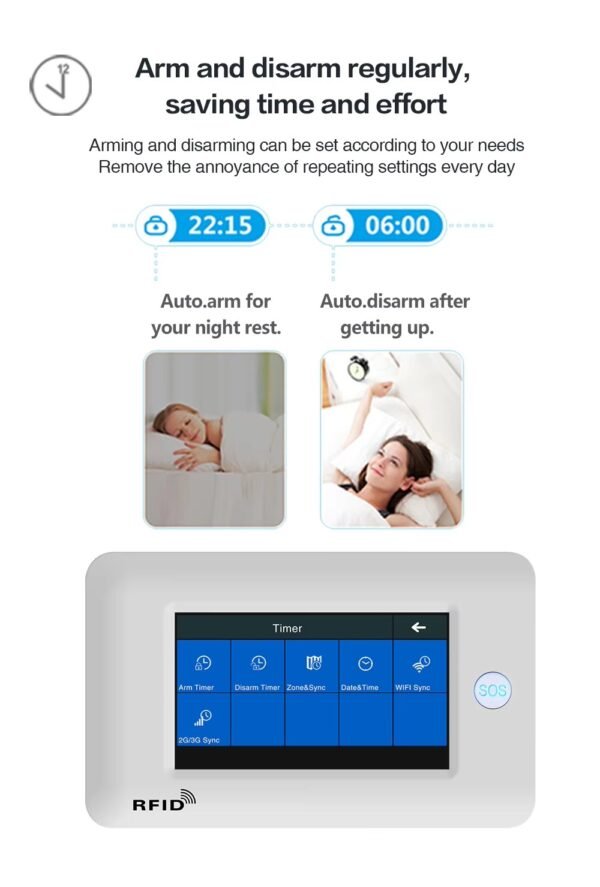 BJ106-4 Tuya 106 Smart Alarm Kit