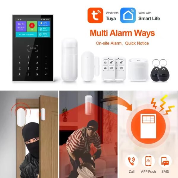 BJ109-2 Tuya 109 Smart Alarm Kit