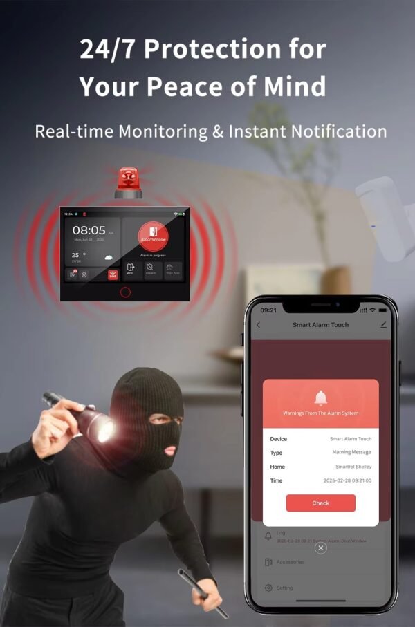 G74-6 Tuya G74 Smart Alarm Kit